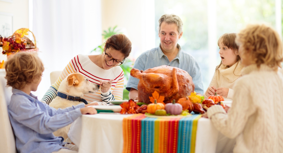 Can I share Thanksgiving food with my pets?